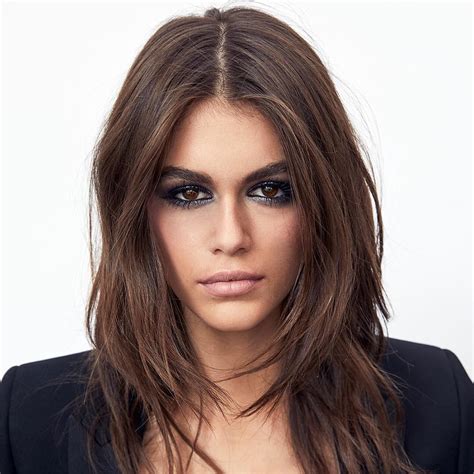 kaia gerber ysl beauty|kaia gerber before and after.